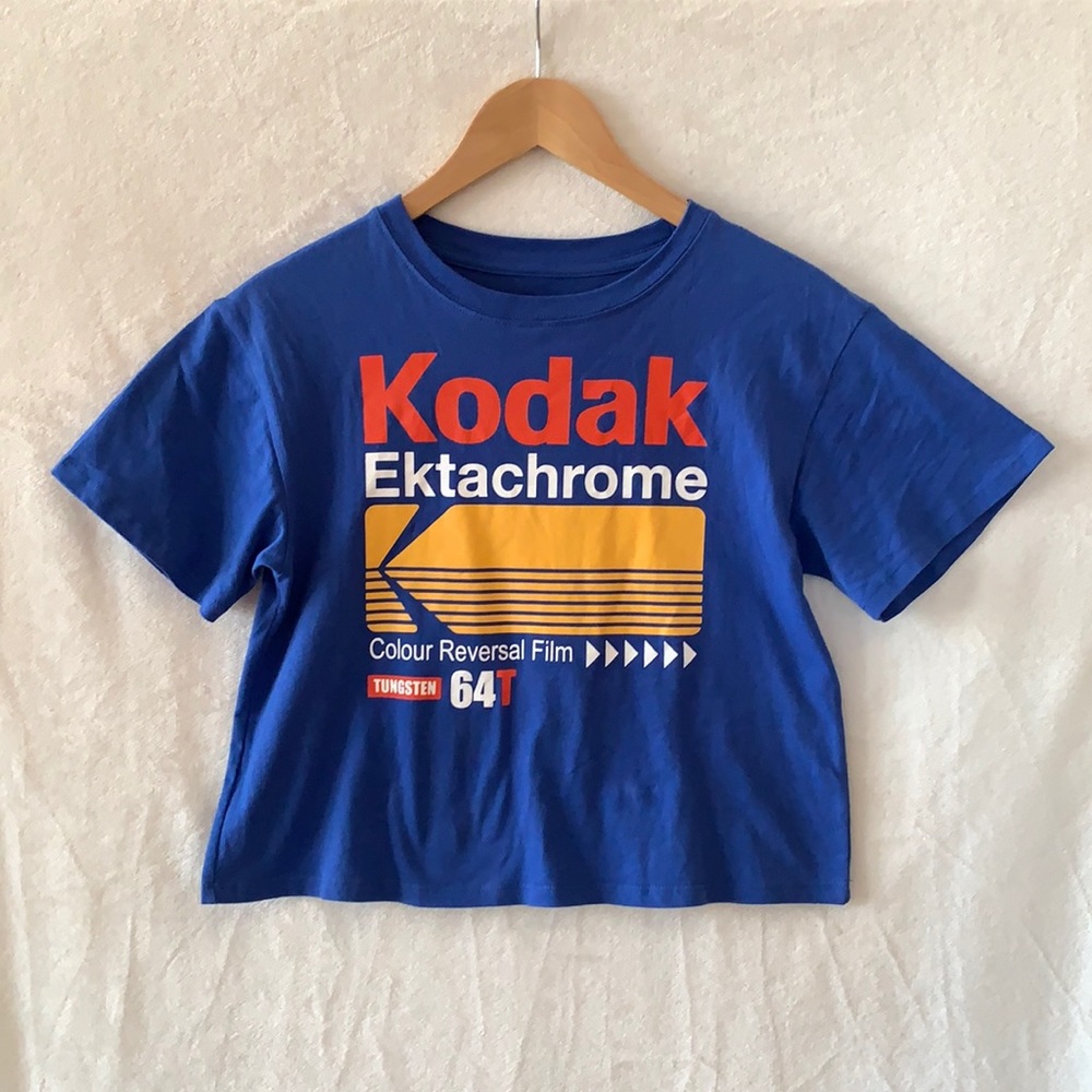 Fun Kodak 📸 Cropped T-Shirt Size XS